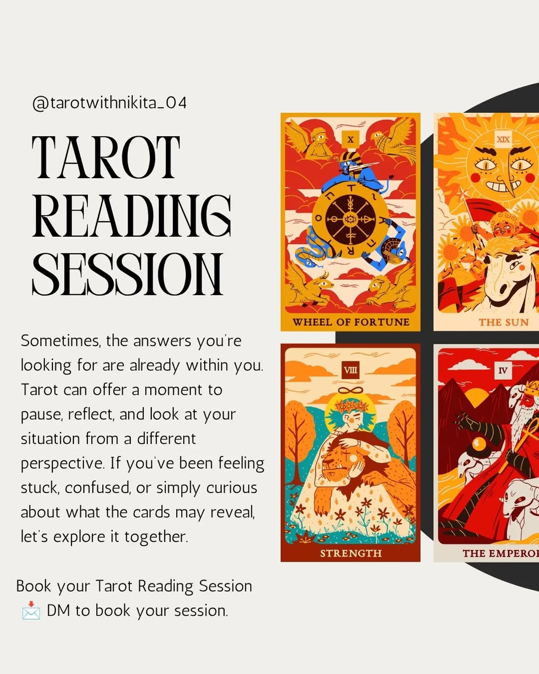 Book your tarot reading session