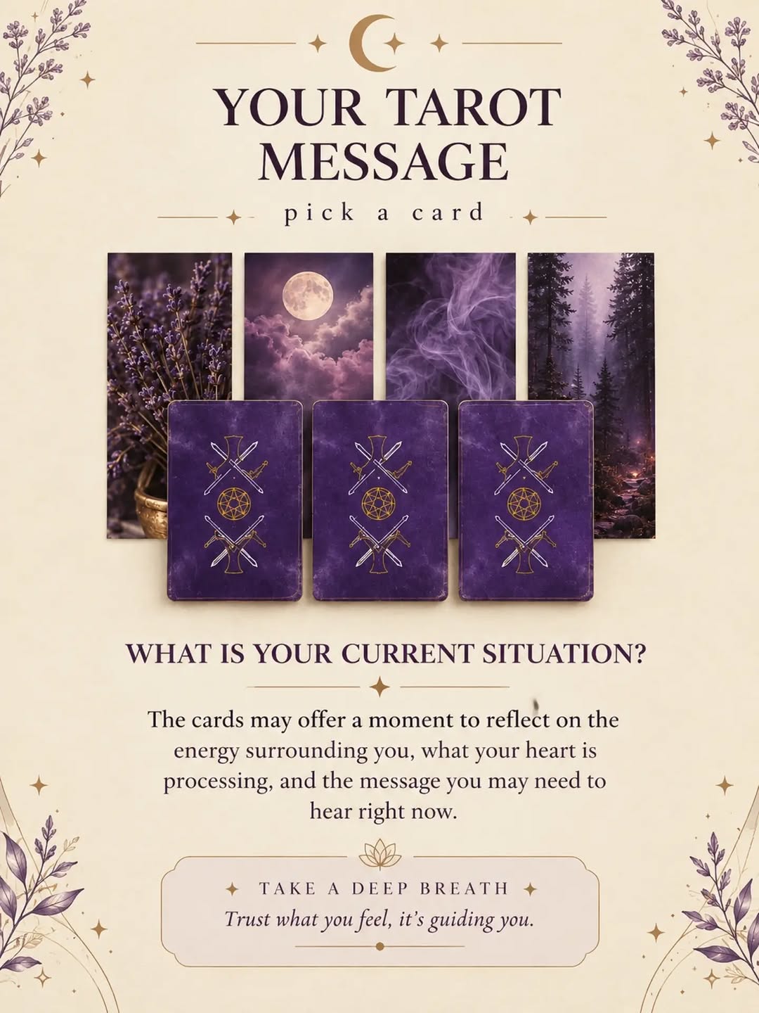 Tarot message: trust the journey